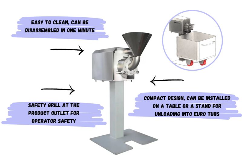 Colloid mill for nut butter 132 - Image 3