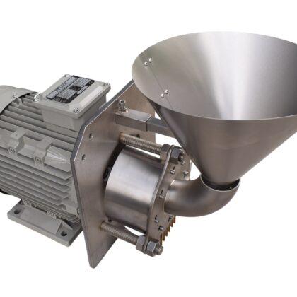 Colloid mill for nut butter 132